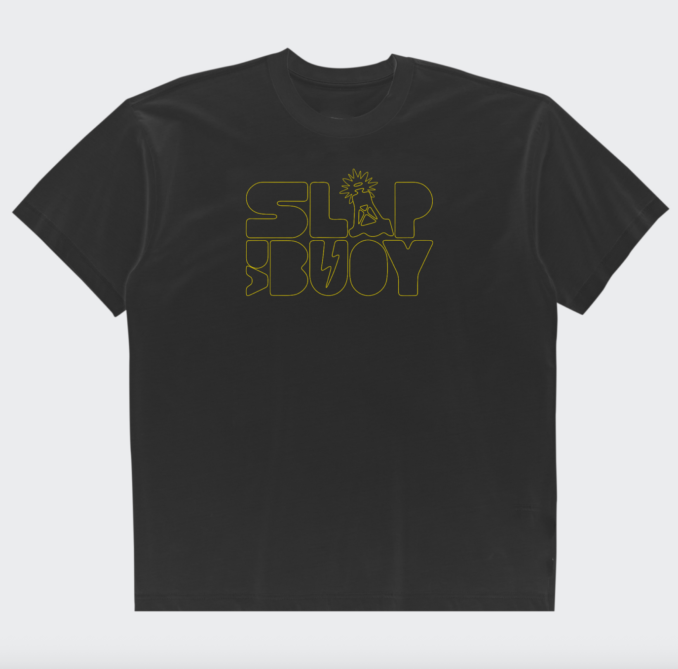Slap da Buoy Short Sleeve Tee - Black Outline