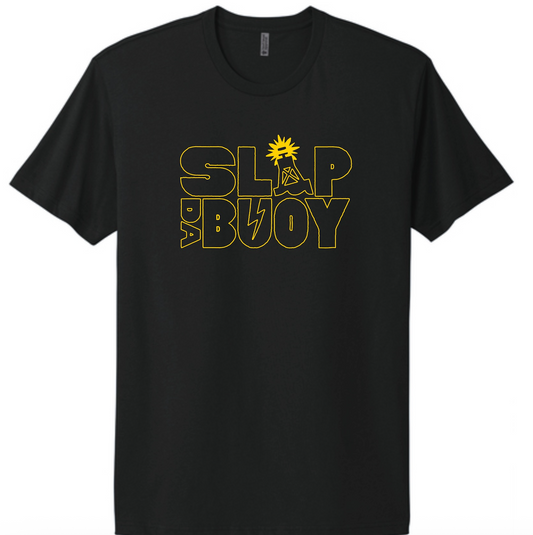 Slap da Buoy Short Sleeve Tee - Black Outline
